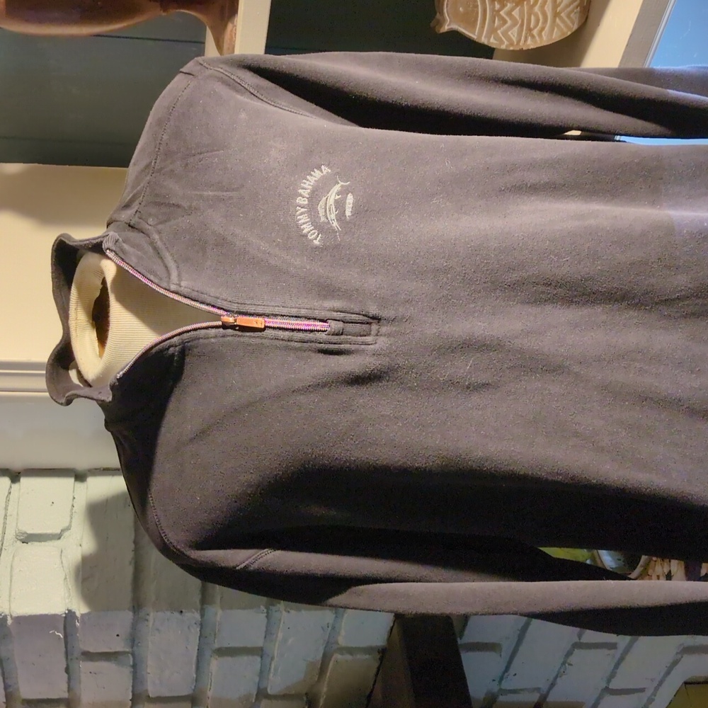 Tommy Bahama 1/4 zip pullover sweatshirt